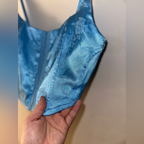 LA Hearts from PACSUN Butterfly Corset Tank Top NWT Size XS - Picture 3 of 13